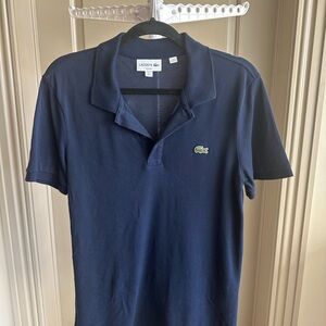 COPY - Lacoste Men's Navy Polo Shirt (slim fit - medium)